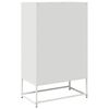vidaXL Visoka komoda bijela 68x39x111,5 cm od čelika