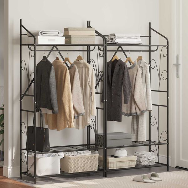 vidaXL Otvoreni ormar Jednobojno 2 pcs 78 x 36 x 158 cm