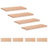 vidaXL Step treads 8 kom. 70 x 25 x 2 cm Prirodna Čvrsto drvo bukve