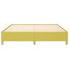 vidaXL Okvir za krevet bez madraca zeleni 160x200 cm od tkanine