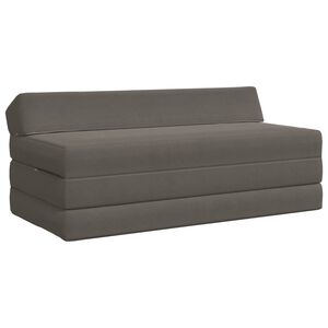 vidaXL Sofa na razvlačenje Svjetlosiva 120 x 60 x 49 cm Tkanina