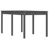 vidaXL Vrtni stol sivi 159,5 x 82,5 x 76 cm od masivne borovine