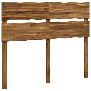 vidaXL Uzglavlje s prirodnim rubom ROSTOCK Prirodna 150 cm