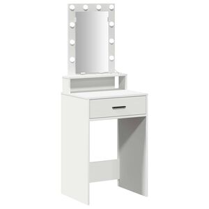 vidaXL Toaletni stol Bijelo 50 x 41 x 140 cm Konstruirano drvo