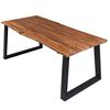 vidaXL Blagovaonski stol 170 x 90 x 75 cm od masivnog bagremovog drva