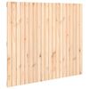 vidaXL Zidno uzglavlje 127,5x3x110 cm od masivne borovine