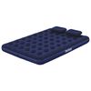 90750 Bestway Inflatable Flocked Airbed with Pillow and Air Pump 203 x 152 x 22 cm 67374