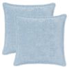 vidaXL Presvlaka za jastuk 2 kom. HOUTEN Svjetloplava 35 x 35 cm