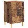 vidaXL Noćni ormarić Staro drvo 43 x 39,5 x 66,5 cm Konstruirano drvo