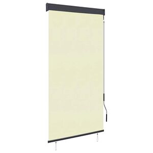 vidaXL Vanjska roleta 80 x 250 cm krem