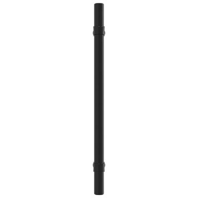 vidaXL Ručke za ormarić 20 kom crne 160 mm od nehrđajućeg čelika