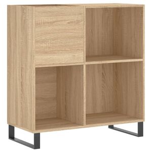 vidaXL Ormarić za ploče boja hrasta 84,5x38x89 cm konstruirano drvo