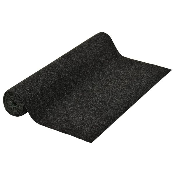 vidaXL Umjetna trava s ispupčenjima 3 x 1 m antracit