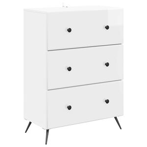 vidaXL Ormar s ladicama 66 x 34,5 x 90 cm Konstruirano drvo