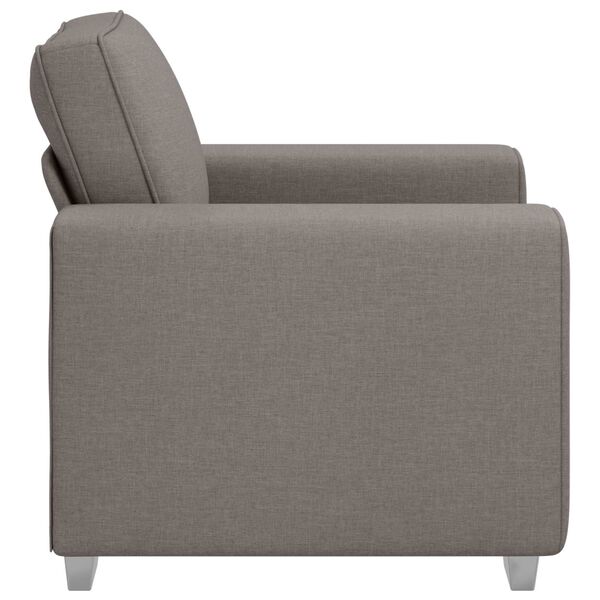 vidaXL Sofa Sivo-smeđa 100 x 80 x 82 cm tkanina