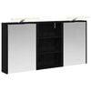 vidaXL Set ormarića za kupaonicu 3 kom. 126 x 16 x 62.5 cm