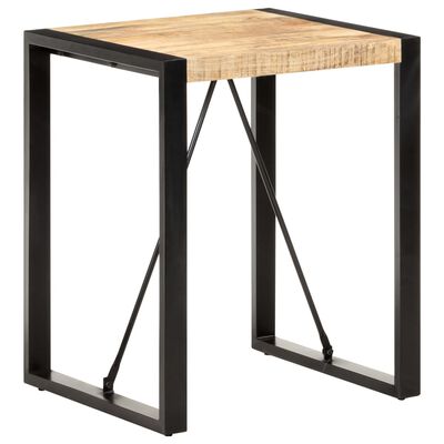 vidaXL Blagovaonski stol 60 x 60 x 75 cm od masivnog grubog drva manga
