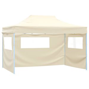 vidaXL &Scaron;ator za zabave 291 x 431 x 315 cm Krem Oxford tkanina