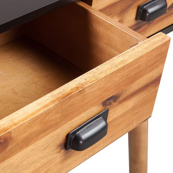 vidaXL Konzolni stolić od masivnog bagremovog drva 70 x 30 x 75 cm