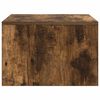 vidaXL Stol za zid Dimljeni hrast 60 x 45 x 30 cm Konstruirano drvo
