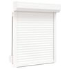 vidaXL Roletna Bijeli 80 x 100 cm Aluminij i poliuretan