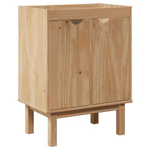 vidaXL Kupaonski ormarić za umivaonik OTTA 59 x 40 x 80 cm od borovine