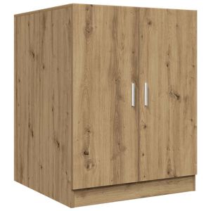 vidaXL Ormarić za perilicu rublja boja hrasta artisan 70,5x71,5x91,5cm