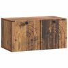 vidaXL TV ormar za zid Staro drvo 59,5 x 31 x 30 cm Konstruirano drvo