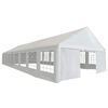 vidaXL &Scaron;ator za zabave Bijela 1600 x 600 x 370 cm Polietilen i metal