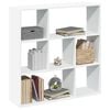 vidaXL Sobna pregrada / regal za knjige bijeli 102x29x103,5 cm drveni