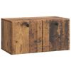 vidaXL TV ormar za zid 59,5 x 31 x 30 cm Staro drvo Konstruirano drvo
