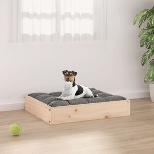 vidaXL Krevet za pse 51,5 x 44 x 9 cm od masivne borovine