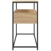 vidaXL Konzolni stol boja hrasta sonome 100x40x75 cm konstruirano drvo