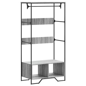 vidaXL Ormar boja sivog hrasta sonome 90x50x180 cm konstruirano drvO