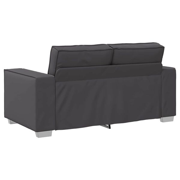 vidaXL Sofa 120cm Siva tkanina