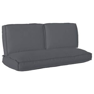 vidaXL Set jastučića Oxford tkanina Antracit 120 x 50 x 52 cm