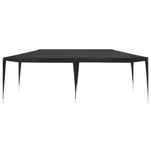 vidaXL Šator za zabave 3 x 6 m PE antracit