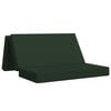 vidaXL Sofa na razvlačenje 160 x 67 x 45 cm Tamnozelena