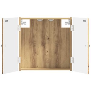 vidaXL Kabinet za mete EDE Hrast artisan 52,5 x 10,5 x 53,5 cm