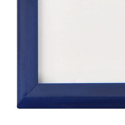 vidaXL Okviri za fotografije 3 kom za stol plavi 21 x 29,7 cm MDF