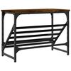 vidaXL Stalak za cipele boja hrasta 60 x 30 x 45 cm konstruirano drvo