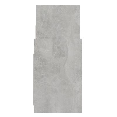 vidaXL Bočni ormarić siva boja betona 60x26x60 cm konstruirano drvo