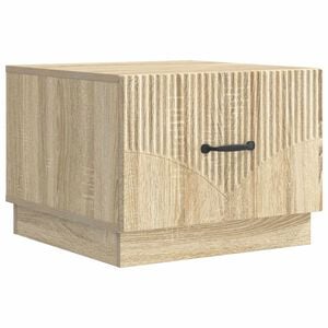 vidaXL Kava Stol Hrast sonoma 49 x 50 x 37 cm Konstruirano drvo