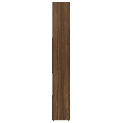 vidaXL Ormarić za knjige smeđi hrast 67x24x161 cm konstruirano drvo