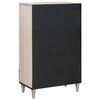 vidaXL Highboard s ladicama Bijelo 60 x 33 x 100 cm masivno drvo manga