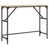 vidaXL Konzolni stol boja hrasta sonome 100x32x75 cm konstruirano drvo