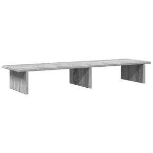 vidaXL Stalak za monitor boja hrasta 100x27x15 cm konstruirano drvo