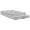 vidaXL Krevet s ladicama Siva Sonoma 120 cm Konstruirano drvo
