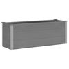 vidaXL Vrtna Posuda za Sadnju WPC 150x50x54 cm Siva
