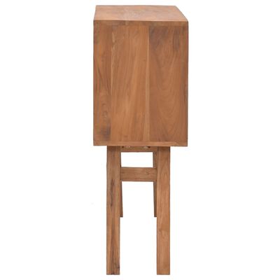 vidaXL Konzolni stol 80 x 30 x 80 cm od masivne tikovine
